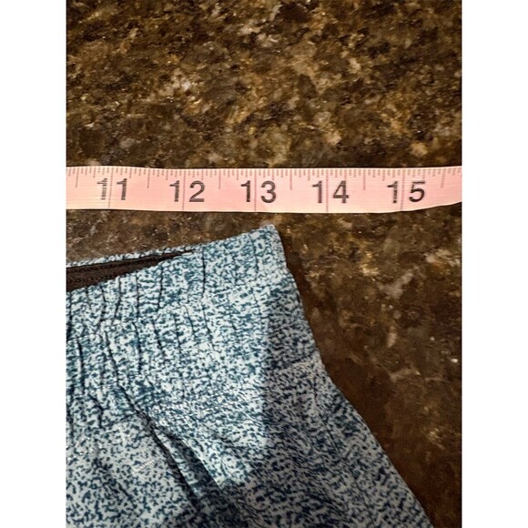 Lululemon Men's Athletic Shorts Size M Blue Speckled Lined Zip Pocket - Picture 8 of 9